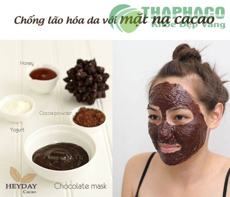 Mặt nạ ca cao chống lão hóa da hiệu quả – Heyday - Bột cacao nguyên chất  Việt Nam