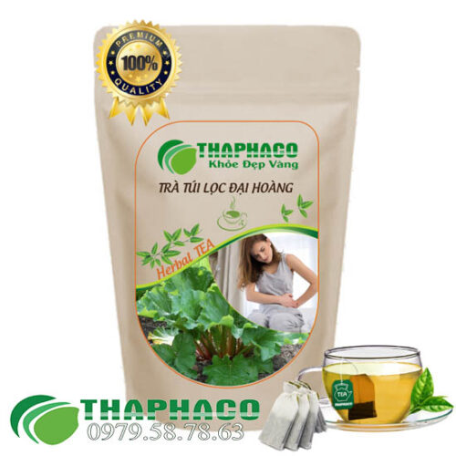 Trà túi lọc đại hoàng công ty THAPHACO
