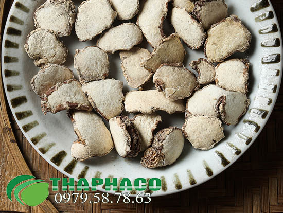 Củ địa liền sấy khô