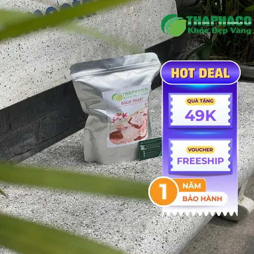 Quy trình kiểm định chất lượng bạch truật tại THAPHACO