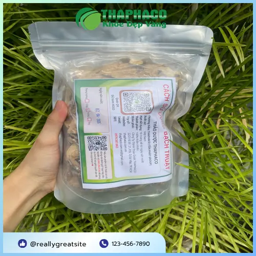 Công dụng Bạch truật trong trị nám