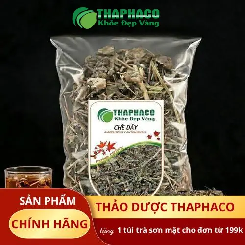 Thân và lá chè dây tự nhiên THAPHACO
