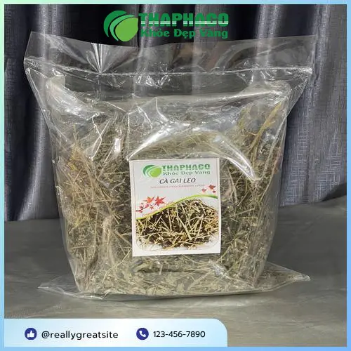 Cà gai leo sấy khô thành phẩm từ THAPHACO