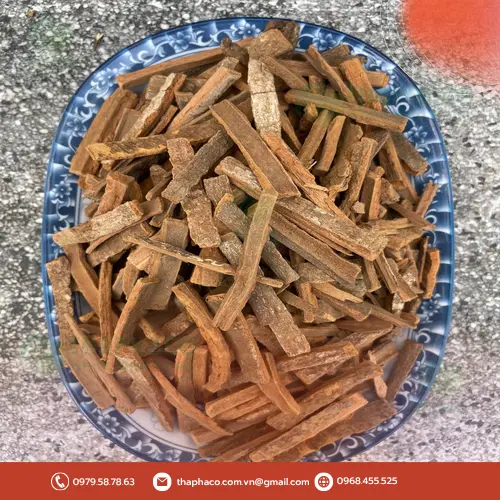 Hình ảnh Hậu Phác thật chất lượng cao với màu nâu sẫm, bề mặt tự nhiên