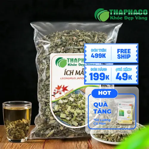 Quy Trình Đóng Gói Trà Ích Mẫu Sấy Khô Cẩn Thận