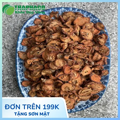 Hình ảnh quả táo mèo tươi và khô