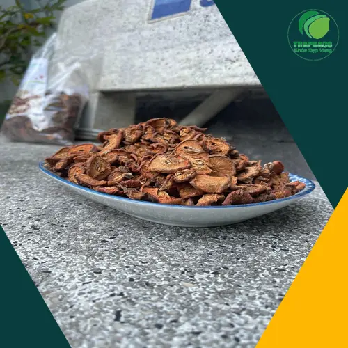 Táo mèo sấy khô THAPHACO với bao bì đẹp và thông tin rõ ràng