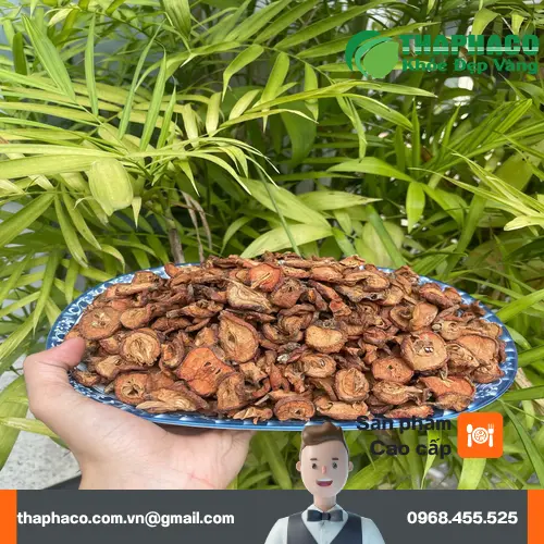 Sơn tra (táo mèo) khô đóng gói tại Dược Liệu Sỉ THAPHACO