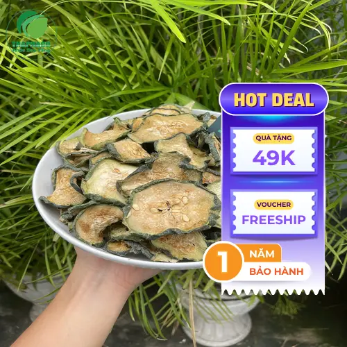 Quy trình sản xuất bí đao sấy lạnh tại THAPHACO