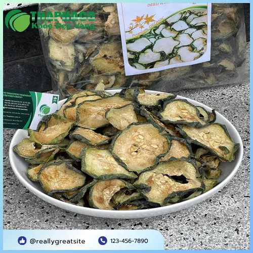 Bí đao sấy lạnh THAPHACO đóng gói tiện lợi