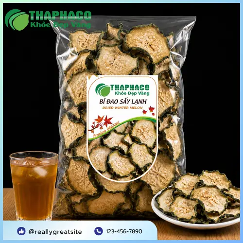 Lợi ích sức khỏe từ bí đao sấy lạnh giúp thanh nhiệt và tiêu hóa