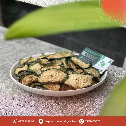Sản phẩm bí đao sấy lạnh THAPHACO đã hoàn thiện và đóng gói