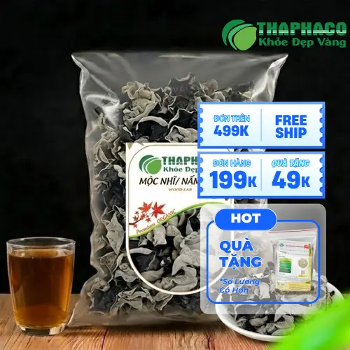 Mộc nhĩ khô THAPHACO chất lượng cao, tươi ngon