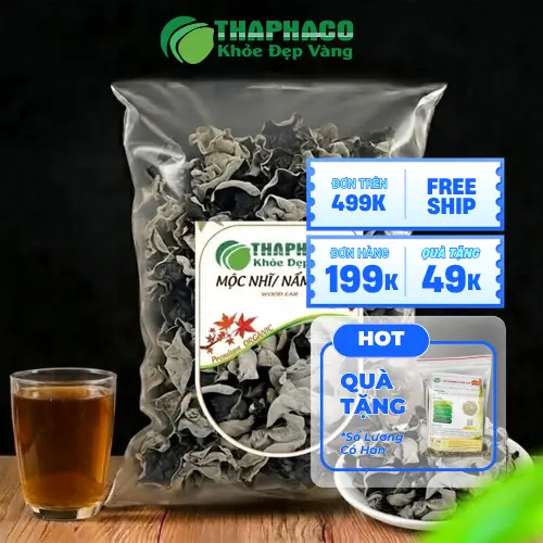 Mộc nhĩ khô chất lượng tại THAPHACO đảm bảo an toàn và hương vị.