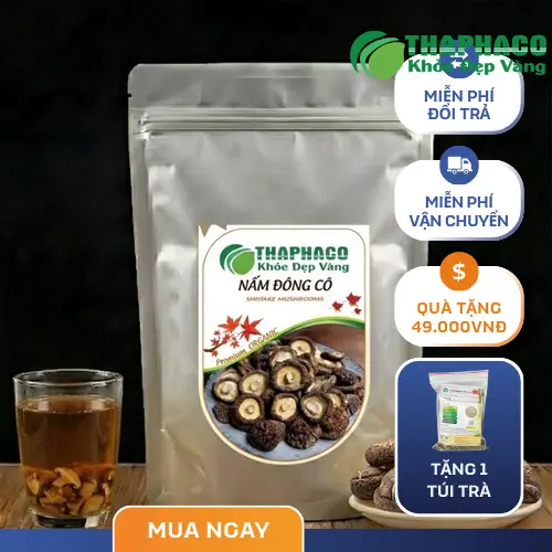 Nấm đông cô sấy khô chất lượng