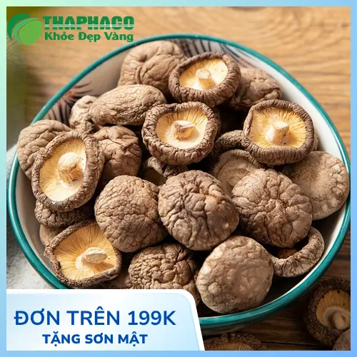 Thương hiệu THAPHACO uy tín cung cấp nấm đông cô khô