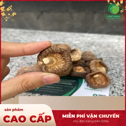 Nấm đông cô sấy khô THAPHACO với nhiều quy cách đóng gói