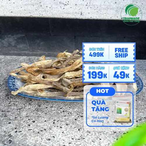 Hình ảnh Nấm Lộc Nhung khô tự nhiên