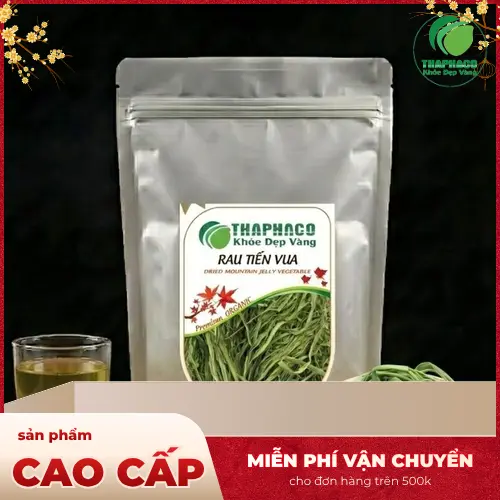 Rau tiến vua khô chất lượng cao tại THAPHACO