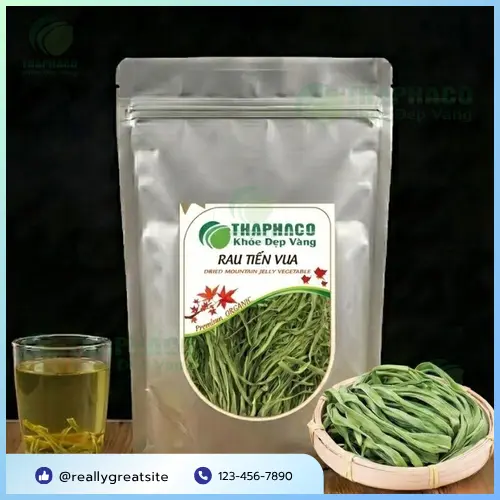 Rau tiến vua - loại rau quý được dùng để tiến vua ngày xưa