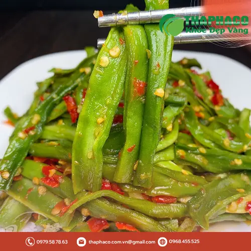 Các món ngon từ rau tiến vua khô