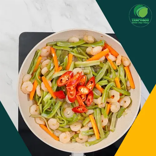 Gỏi rau tiến vua khô thơm ngon
