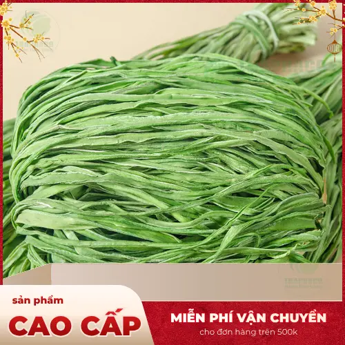 Hướng dẫn ngâm và sơ chế rau tiến vua khô