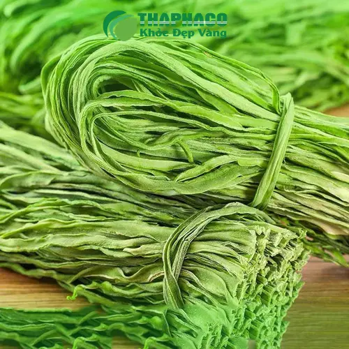 Món ngon từ rau tiến vua khô