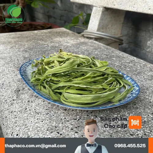Món ngon từ rau tiến vua khô