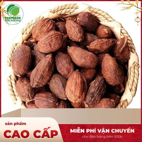 Thảo quả sấy khô đang được sử dụng trong ẩm thực