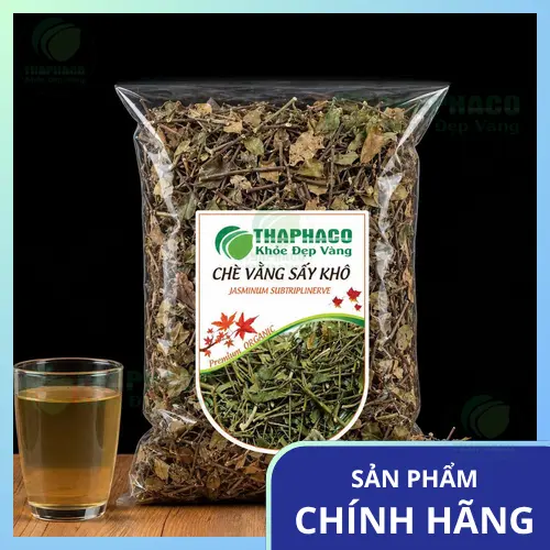 Hình ảnh cây chè vằng và lá chè vằng khô