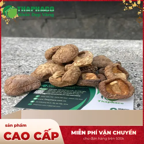 Nấm đông cô tươi được chọn lọc tại THAPHACO
