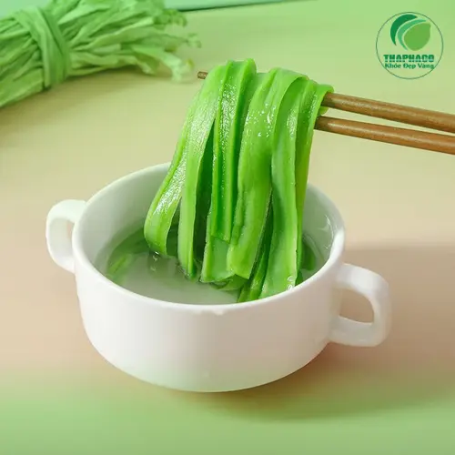 Rau tiến vua khô có vị gì và độ giòn đặc trưng