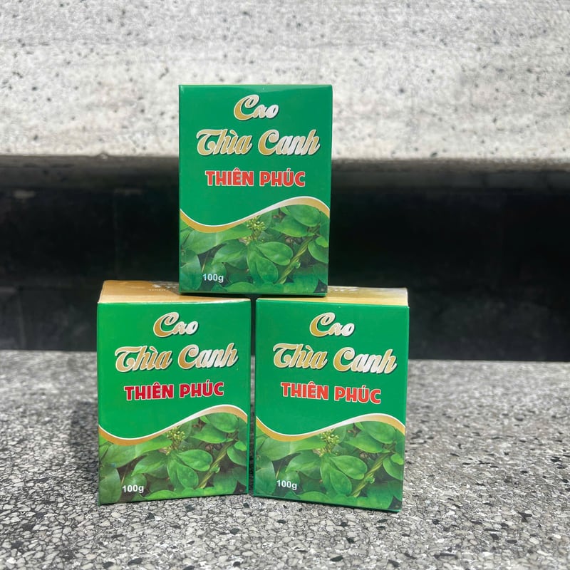 Hũ cao thìa canh nguyên chất tại THAPHACO
