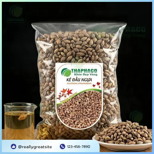 Ké đầu ngựa khô đã được phơi sấy cẩn thận