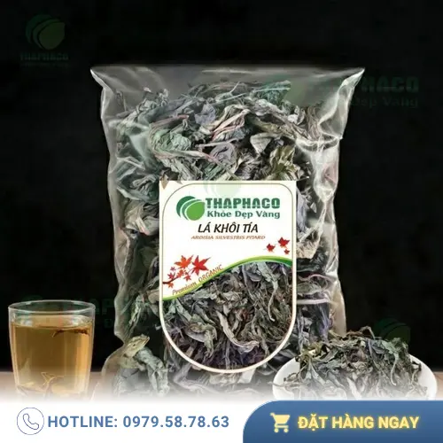 Lá Khôi Tía khô hỗ trợ tiêu hóa