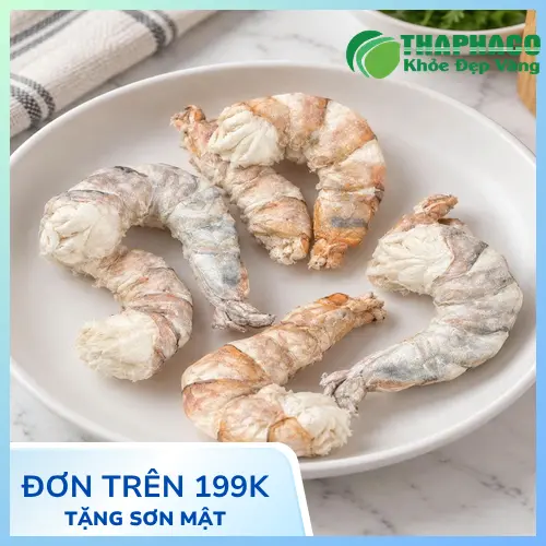 Tôm sú sấy thăng hoa chất lượng cao tiện lợi