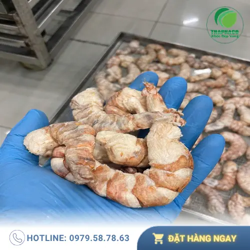 Tôm sấy thăng hoa chất lượng cao giữ trọn hương vị tự nhiên