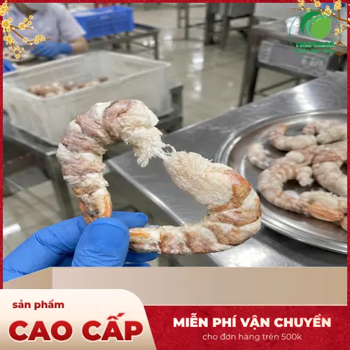 Tôm sấy thăng hoa chất lượng cao số lượng lớn tại TP.HCM