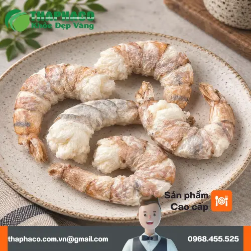 Quy trình công nghệ sấy thăng hoa tôm hiện đại
