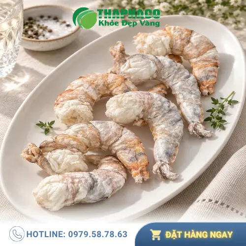 Quy trình sản xuất tôm sấy thăng hoa đạt chuẩn an toàn