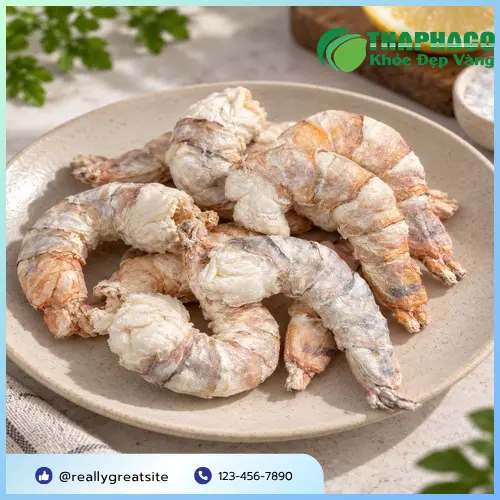 Hướng dẫn cách phục hồi tôm sấy thăng hoa nhanh chóng