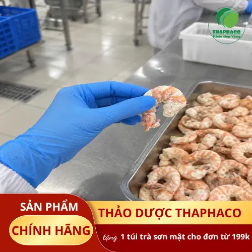 Đóng gói tôm sấy thăng hoa chuyên nghiệp tiện lợi