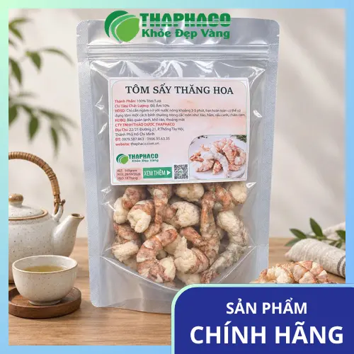 Lựa chọn tôm sấy thăng hoa chất lượng cao tại đơn vị uy tín