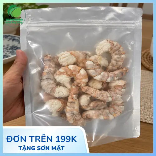 Quy cách đóng gói tôm sấy thăng hoa đạt chuẩn vệ sinh an toàn thực phẩm
