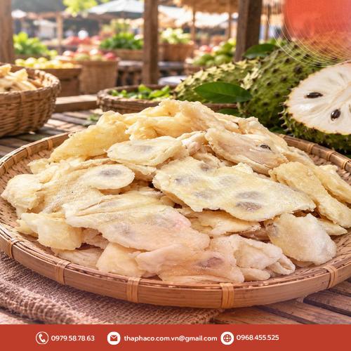 Mãng cầu sấy dẻo thơm ngon hấp dẫn