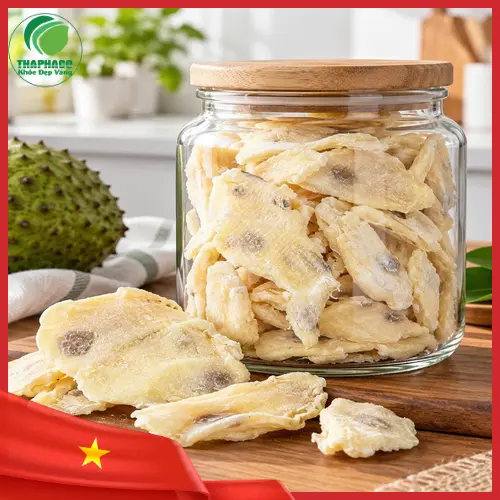 Hương vị chua ngọt đặc trưng của mãng cầu sấy dẻo